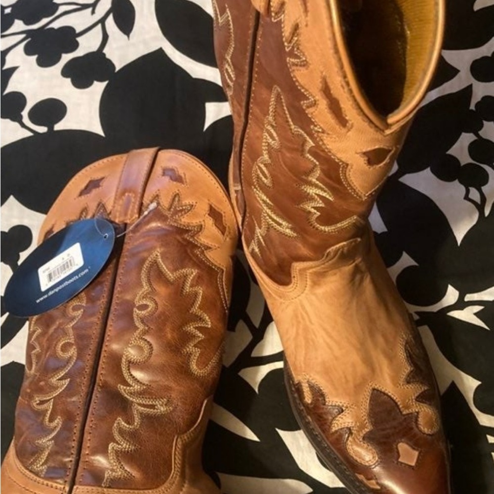 Laredo Brown and Tan Men's Boots